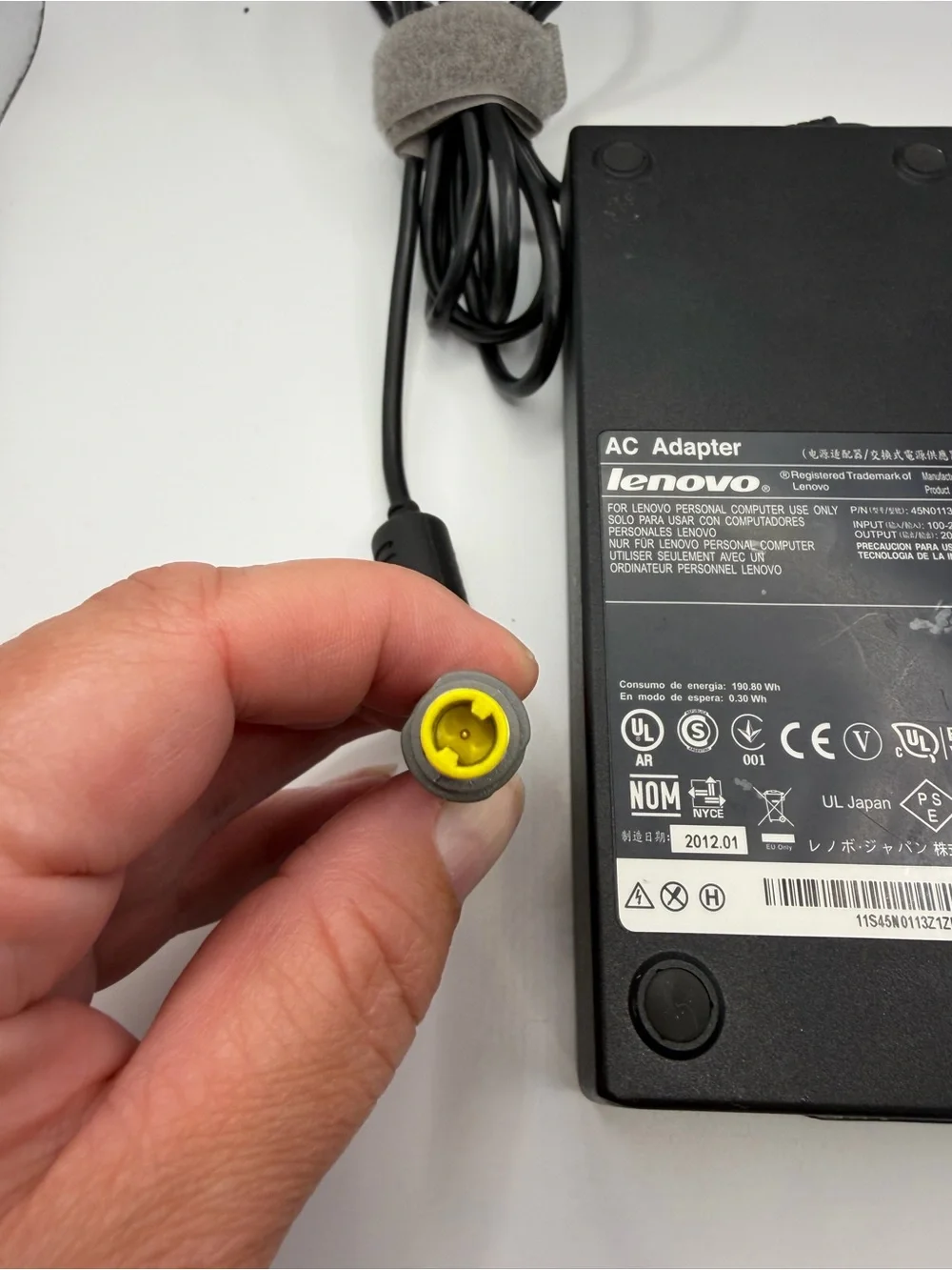 Lenovo Black AC Adapter Power Brick 170W